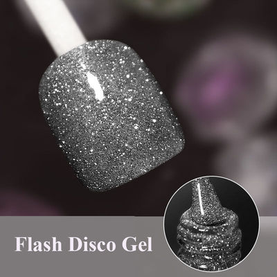 Polaco ULTRAVIOLETA del gel del disco del gel del diamante reflexivo polaco inodoro orgánico LED de la noche
