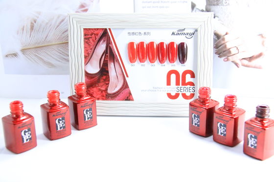 Clavo directo Kit Set del gel del color rojo Uv/Led del gel del esmalte de uñas de la fuente de la fábrica