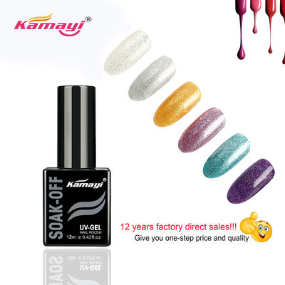 Esmalte de uñas privado del esmalte del gel del logotipo 12ml de los colores de la resina 72