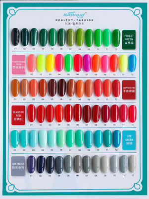 Esmalte de uñas ultravioleta de encargo del gel de Logo Oem Non Toxic Colors